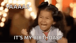 Yas It's My Birthday GIF