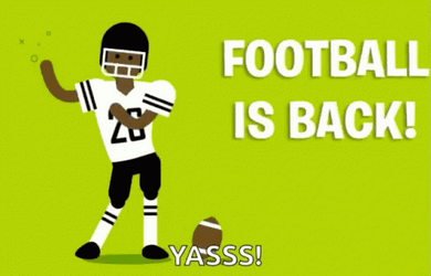 Yas Man Football Is Back GIF