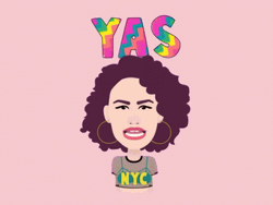 Yas Queen Animated Art GIF