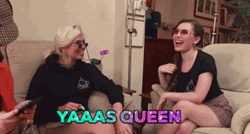 Yas Queen Cute Laugh Lucille GIF