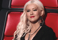 Yas Queen The Voice Christina Aguilera GIF