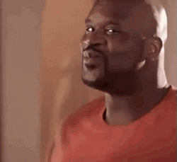Yas Shaquille O'Neal Naughty Smirk GIF