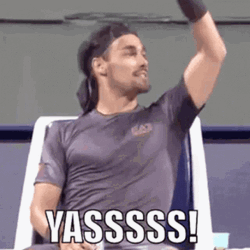 Yasss Fabio Fognini Dancing GIF
