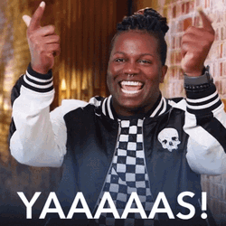 Yasss Sassy Black Queer Finger Snap GIF