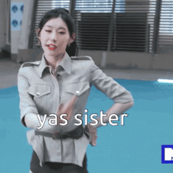 Yasss Sister Chaeryeong KPop GIF