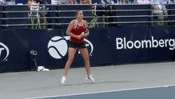 Yassss Aleksandra Krunic Tennis GIF