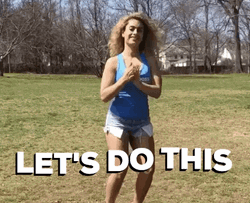 Yassss Let's Do This Shake Dance GIF