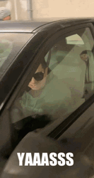 Yassss Man Inside A Car GIF