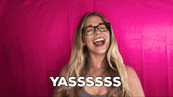 Yassss Marina Simone Clapping GIF