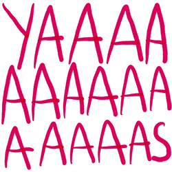 Yasssss Moving Graphic Arts Design GIF