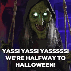 Yasssss Talking Witch Puppet GIF