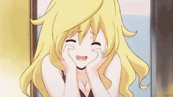 Yasuko Takasu Looking Flattered GIF