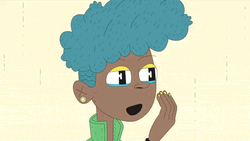 Yawning Animated Character GIF