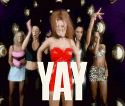 Yay Girl Power Dance Mood Spice Girls GIF