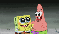Yay Hooray Happy Patrick Star SpongeBob Squarepants GIF