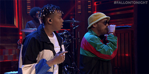 Ybn Cordae Anderson Paak Singing Back To Back GIF