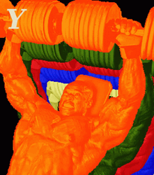 Yeah Buddy Neon Body Build Post GIF