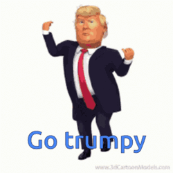 Yeah Go Trump Dancing GIF
