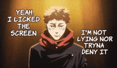 Yeah I Licked The Screen I M Not Lying Nor Tryna Deny It GIF