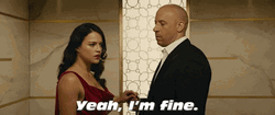 Yeah Im Fine Dom Toretto  GIF