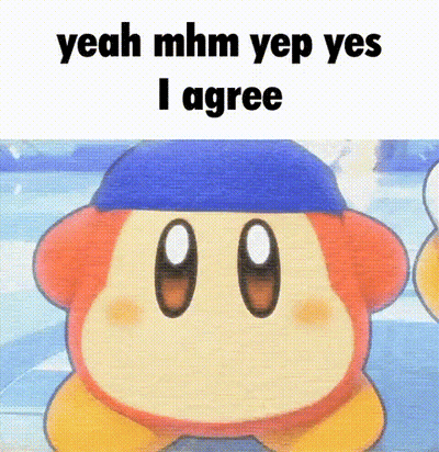 Yeah Mhm Yep Yes I Agree Is Written On A Picture Of A Cartoon Character . GIF