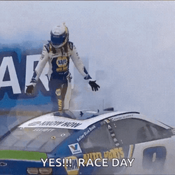 Yeah Race Day Yes GIF