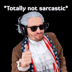 Yeah Sure Totally Not Sarcastic GIF