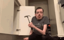 Yeet Hammer Fixing GIF