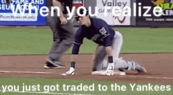 Yelich You Got Traded To Yankees GIF