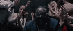 Yelling T Pain Surrounded By People GIF