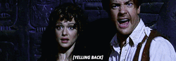 Yelling The Mummy GIF