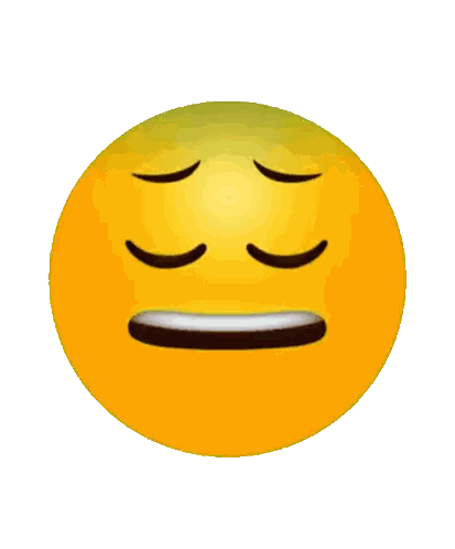 Yellow And Blue Smiley Face Sticker