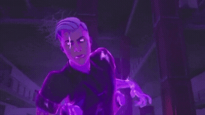 Yellow And Green Banana With Face GIF