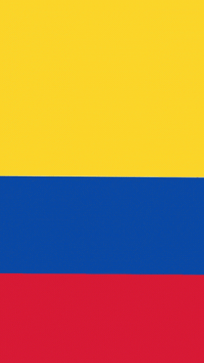 Yellow And Red Background With Wave GIF