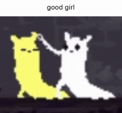 Yellow And White Ghost Dancing GIF