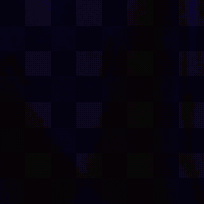 Yellow And White Painting On Dark Background GIF