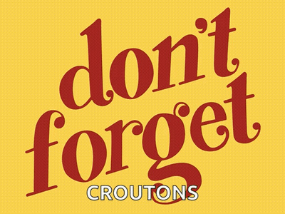 Yellow Background With Black Text Don't Forget GIF