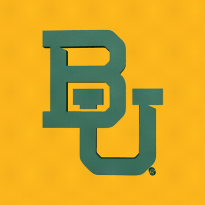Yellow Background With Green Letter U GIF