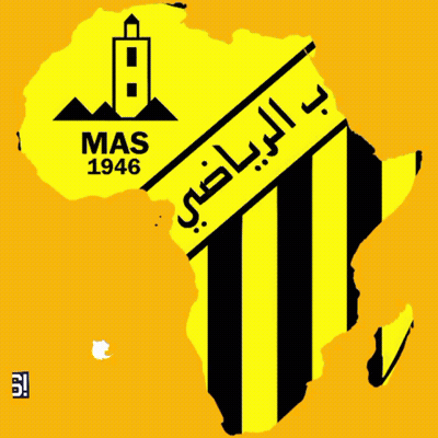 Yellow Background With Mas 1946 Logo GIF