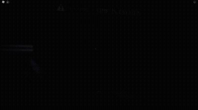 Yellow Bear With Red And Blue Wires Coming Out Of Eyes GIF