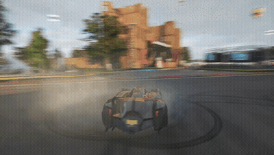 Yellow Car With License Plate AEC GIF