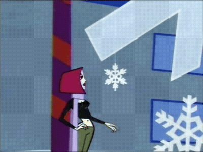 Yellow Cartoon Character Close Up GIF