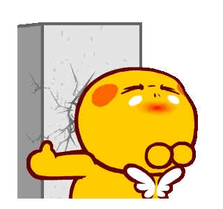 Yellow Cartoon Character With Wings Thumbs Up Sticker