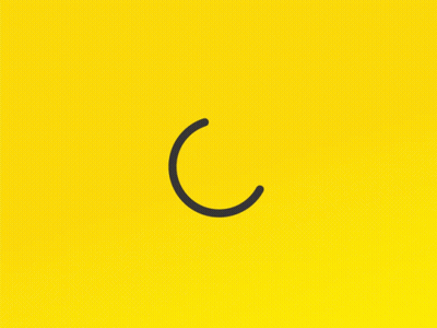Yellow Circle With Black Check Mark GIF