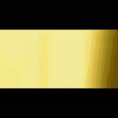 Yellow Curtain Close Up On Black Background GIF