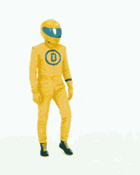 Yellow D Ranger Wait What GIF