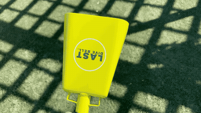 Yellow Dive Bell Saying Last Dive Bell GIF