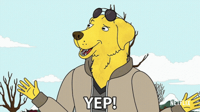 Yellow Dog In Sunglasses And Hoodie Saying Yep GIF