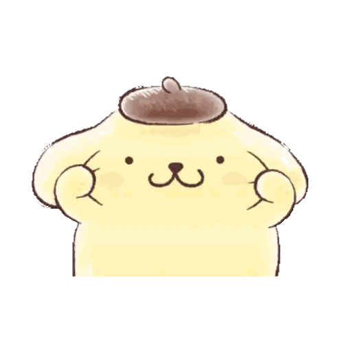 Yellow Dog Wearing Brown Hat Sticker