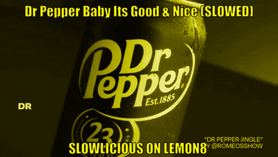 Yellow Dr Pepper Can GIF